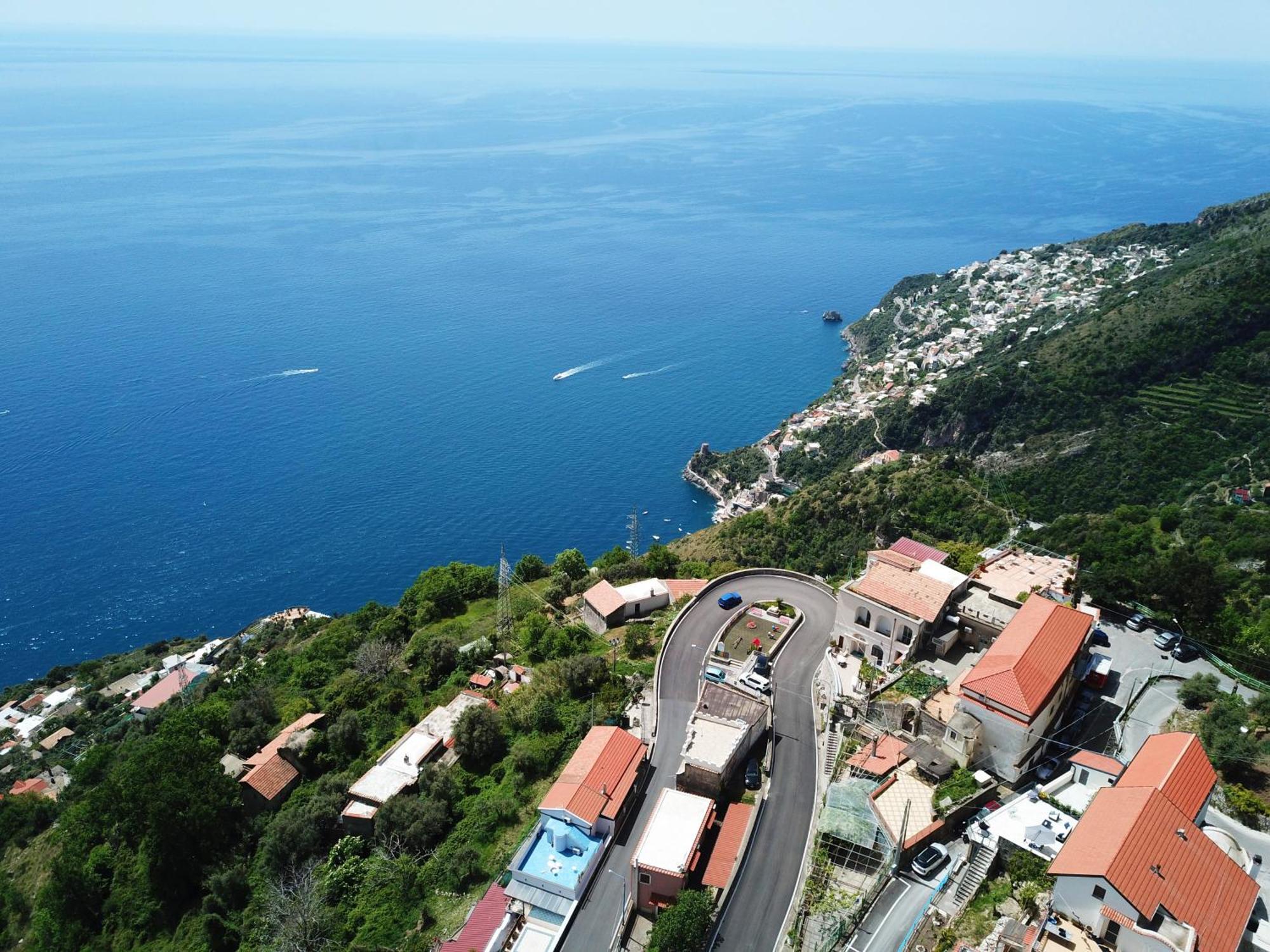 B&B Blue View Furore Exterior foto