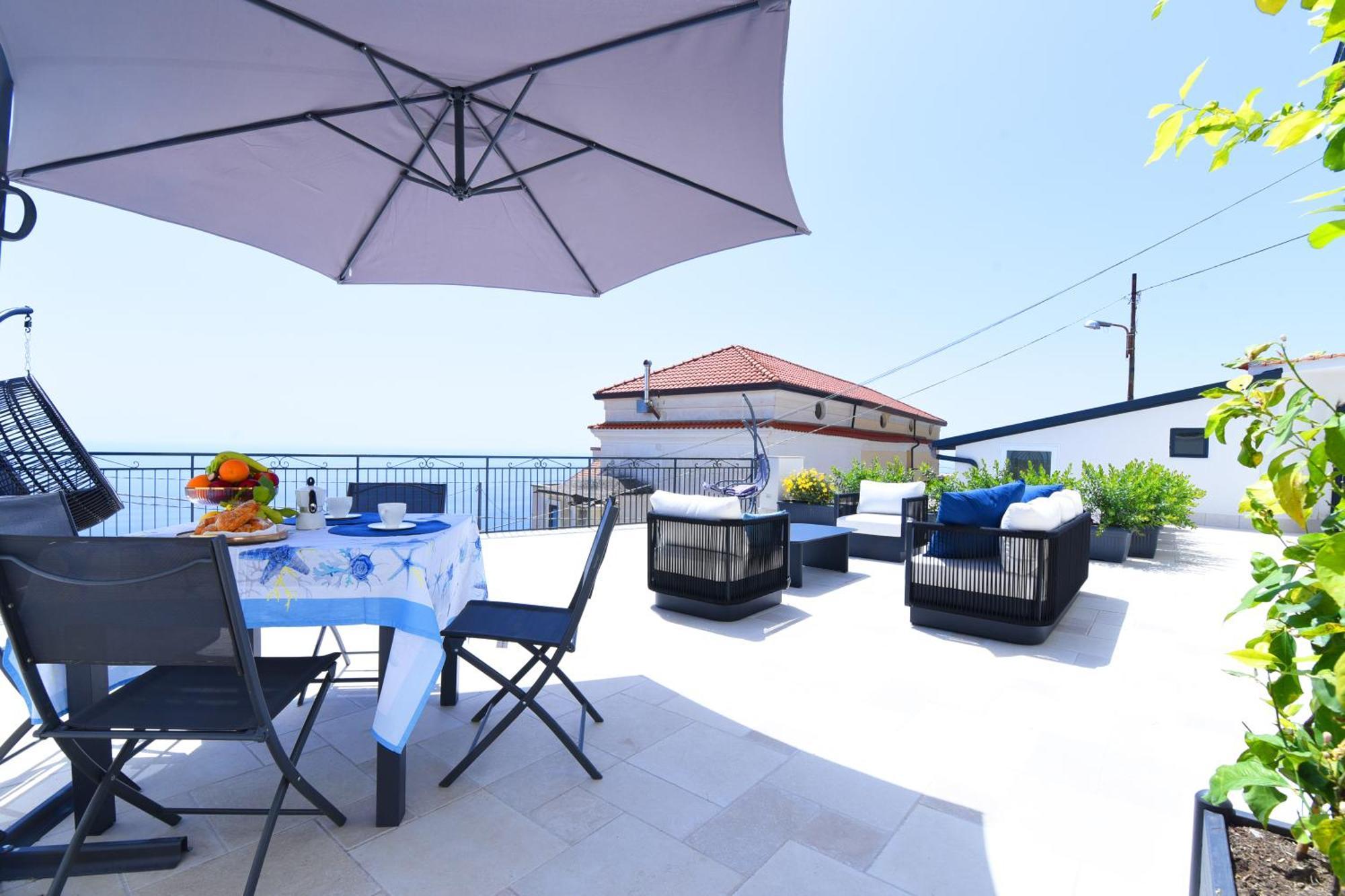 B&B Blue View Furore Exterior foto