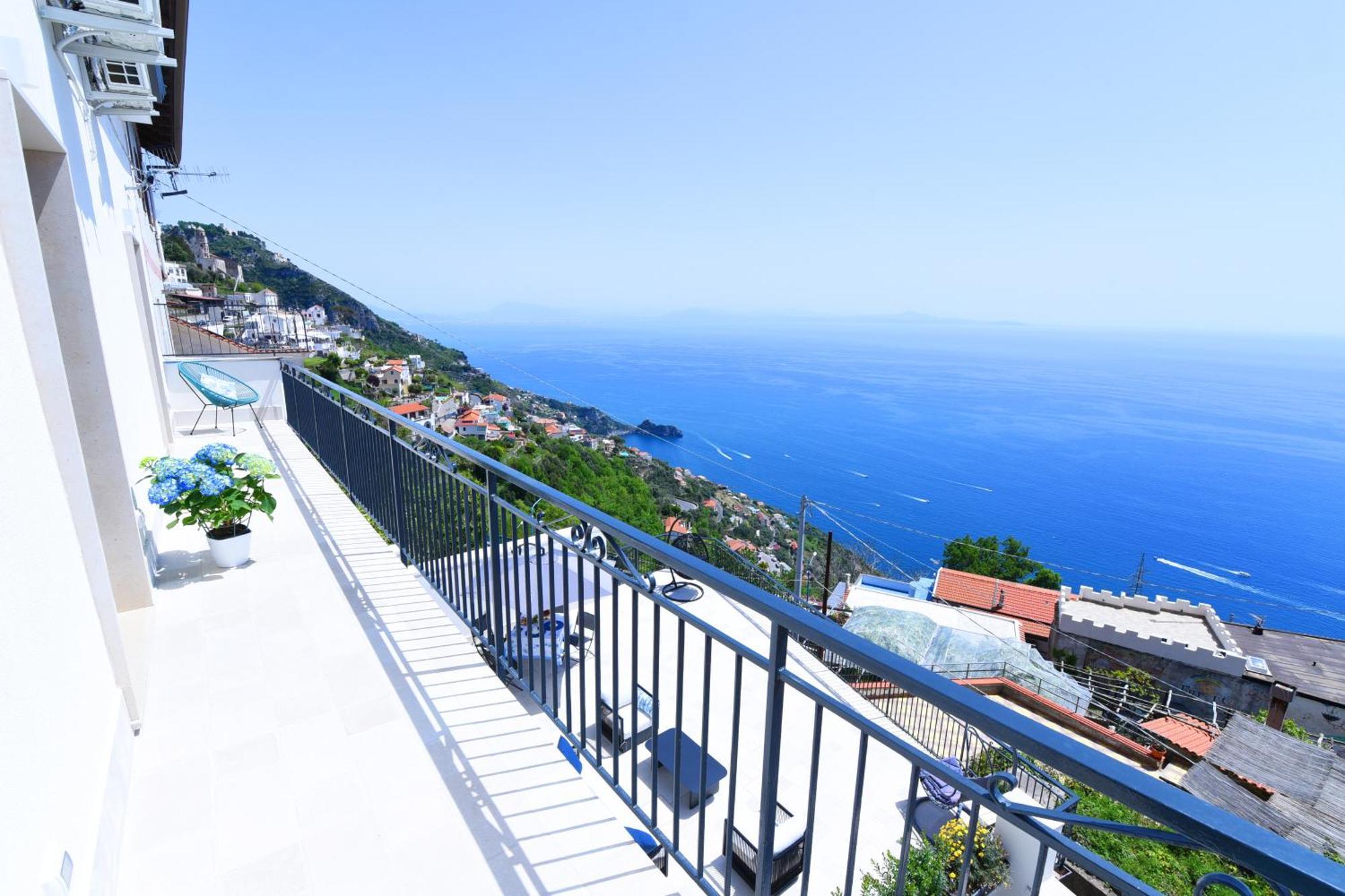 B&B Blue View Furore Exterior foto