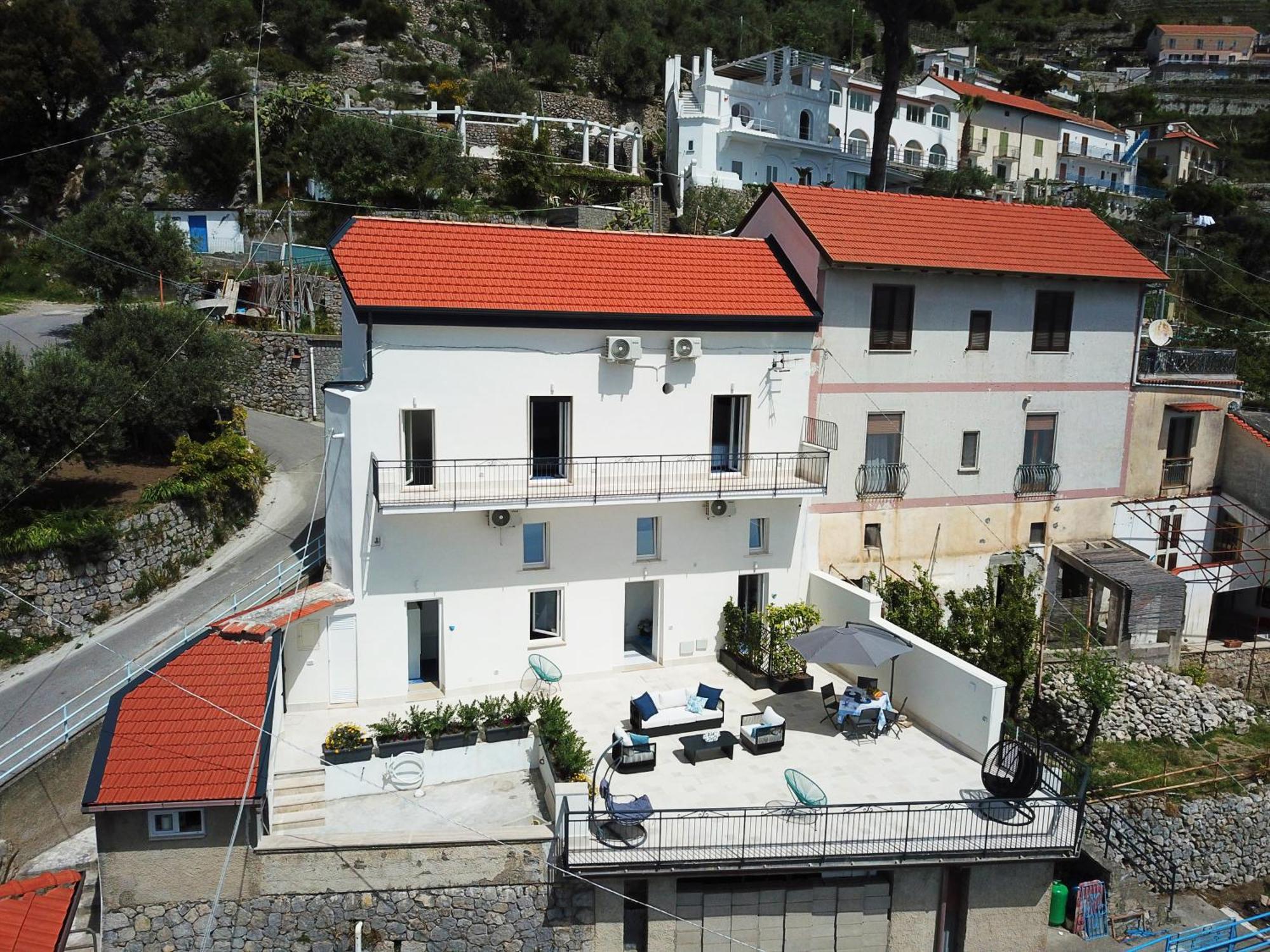 B&B Blue View Furore Exterior foto