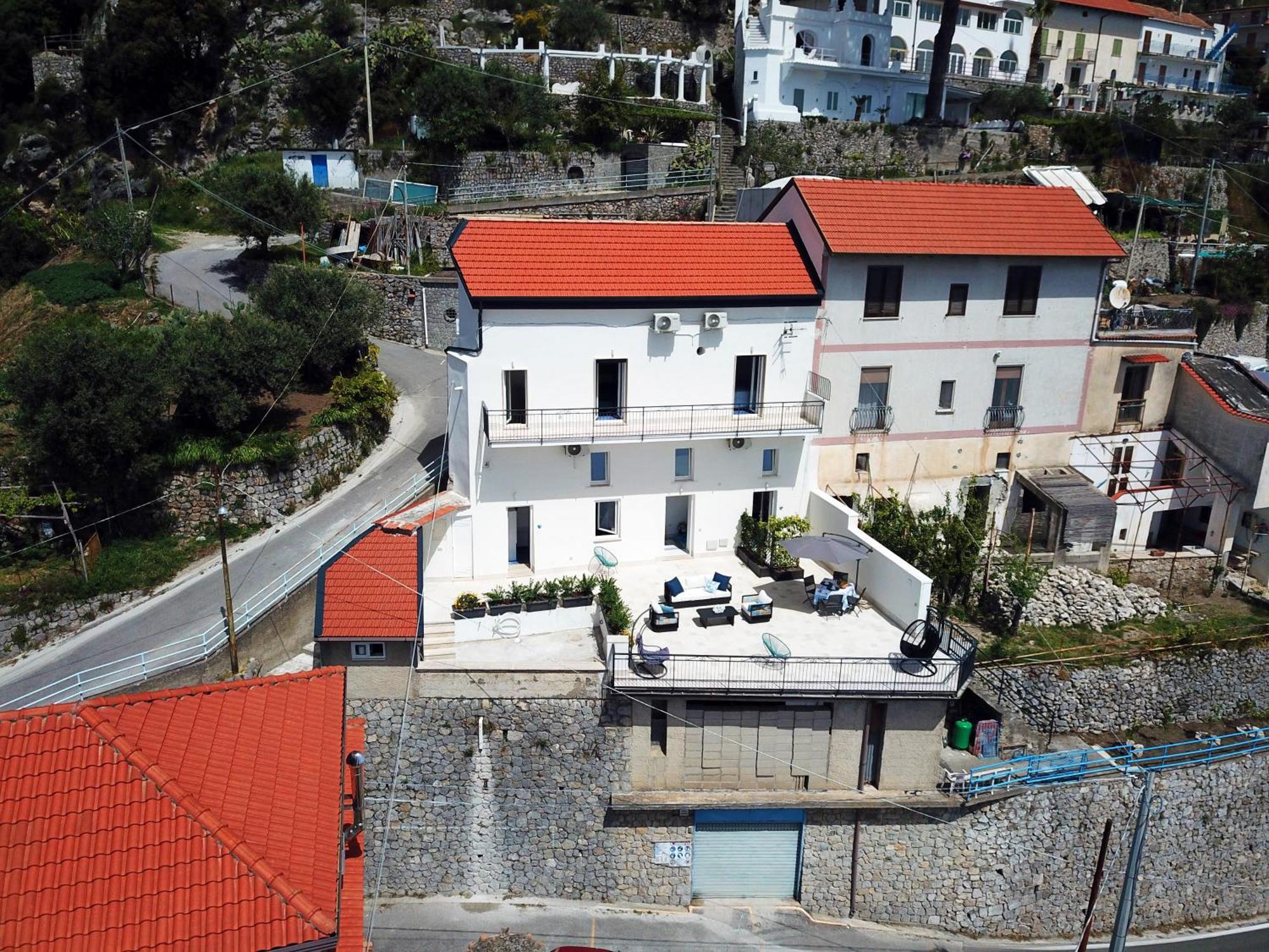 B&B Blue View Furore Exterior foto